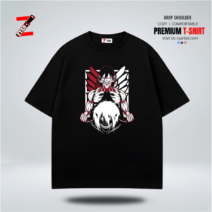 T-SHIRT / ANIME ZENITH / BLACK