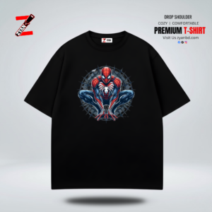 T-SHIRT / THE SPECTACULAR SPIDER / BLACK